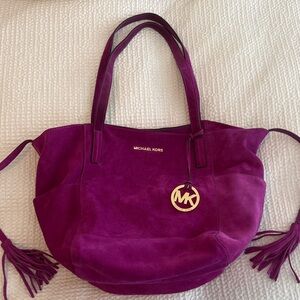 Michael Kors Suede Bag